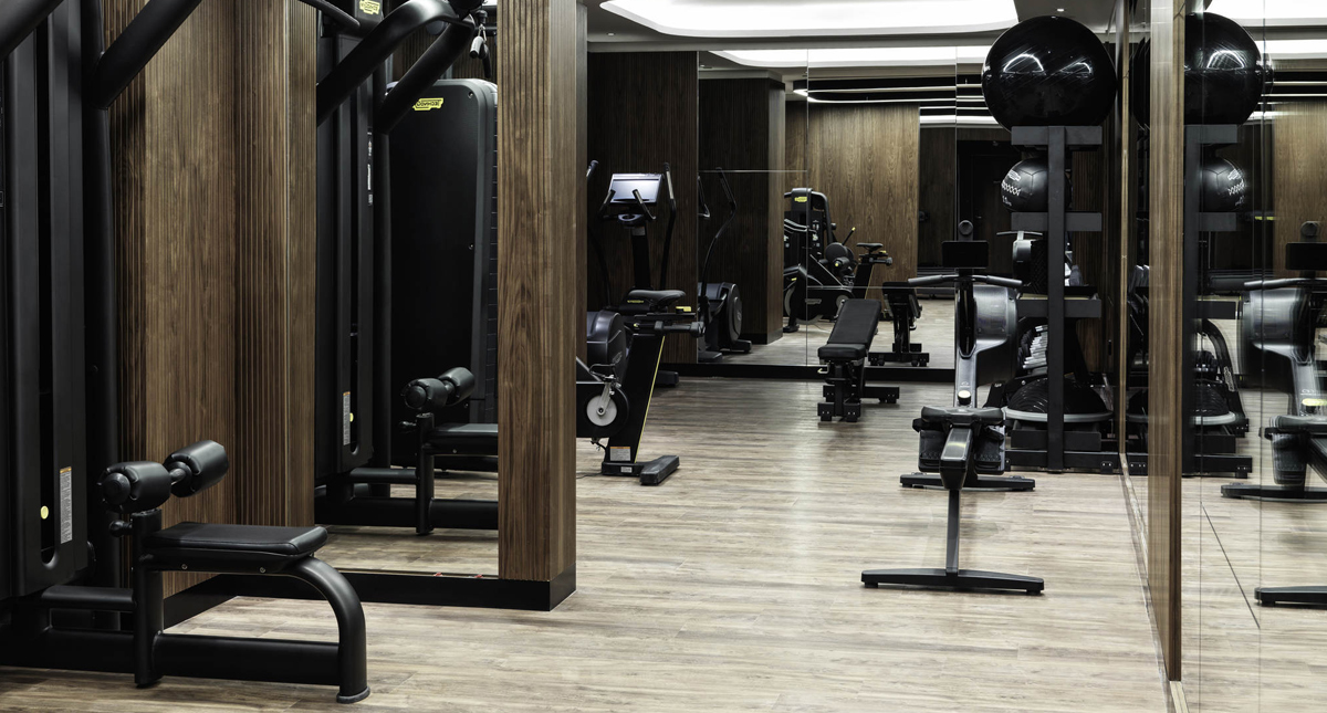Athens Capital Hotel fitness room