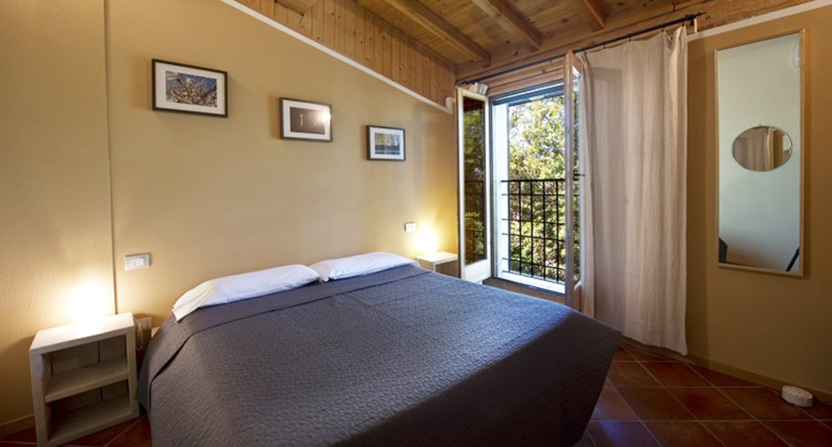 Selva Capuzza apartment bedroom