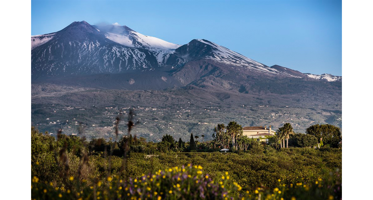 View of Mount Etna