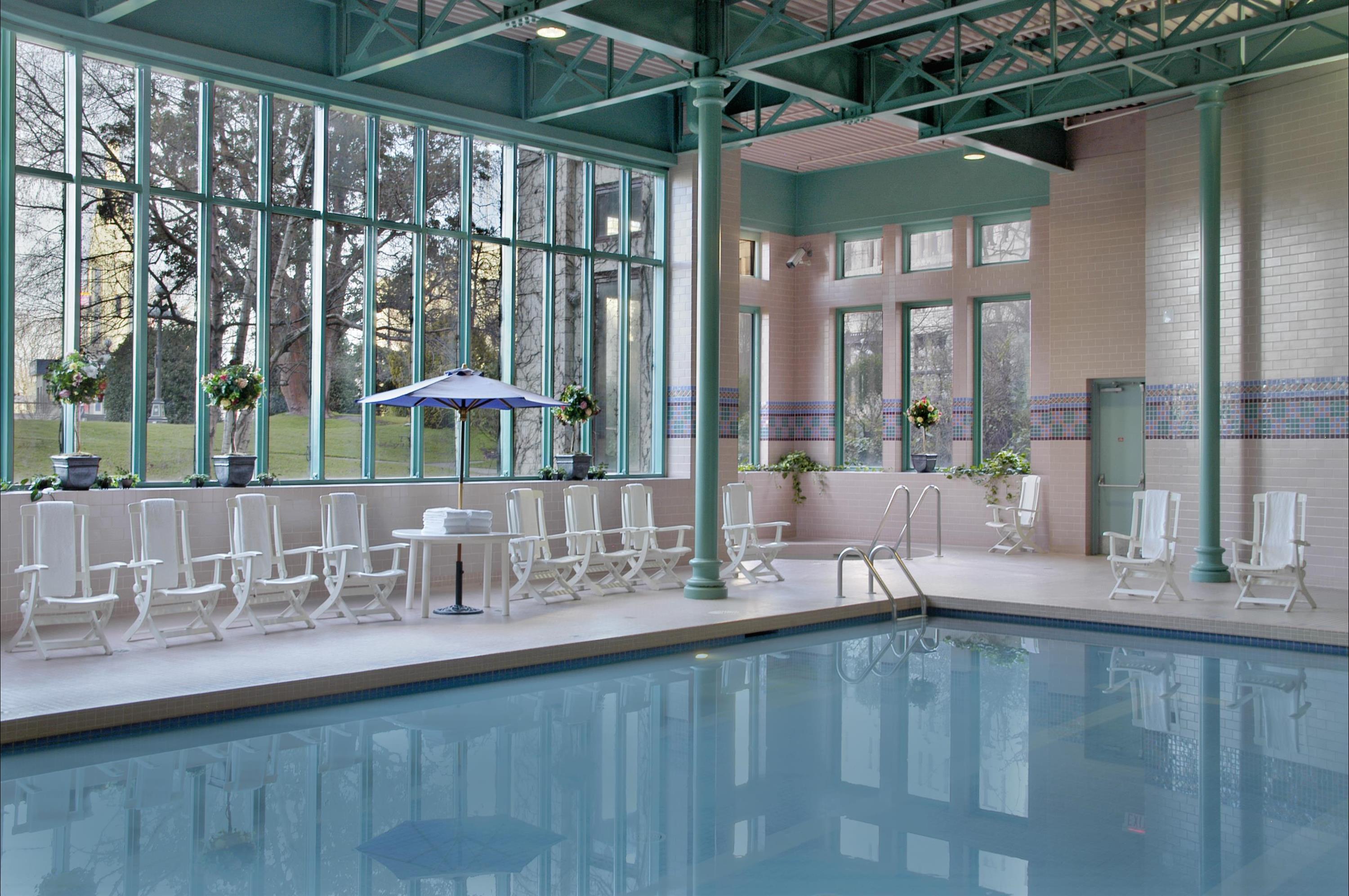 Fairmont Empress indoor pool