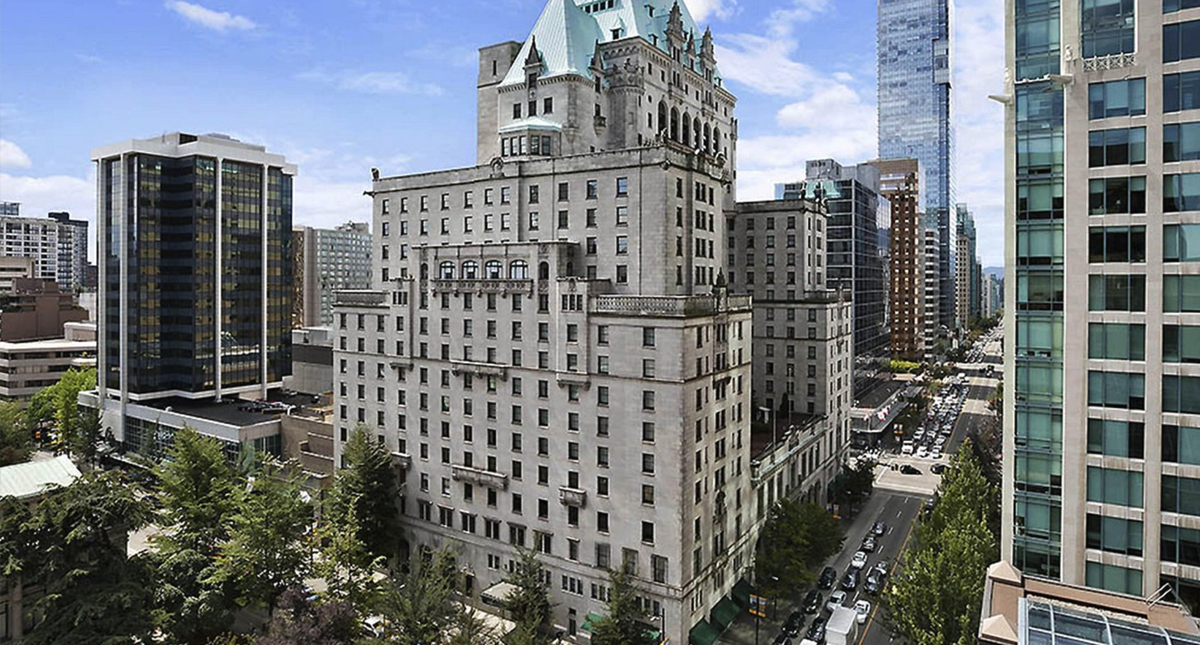 Fairmont Hotel Vancouver exterior