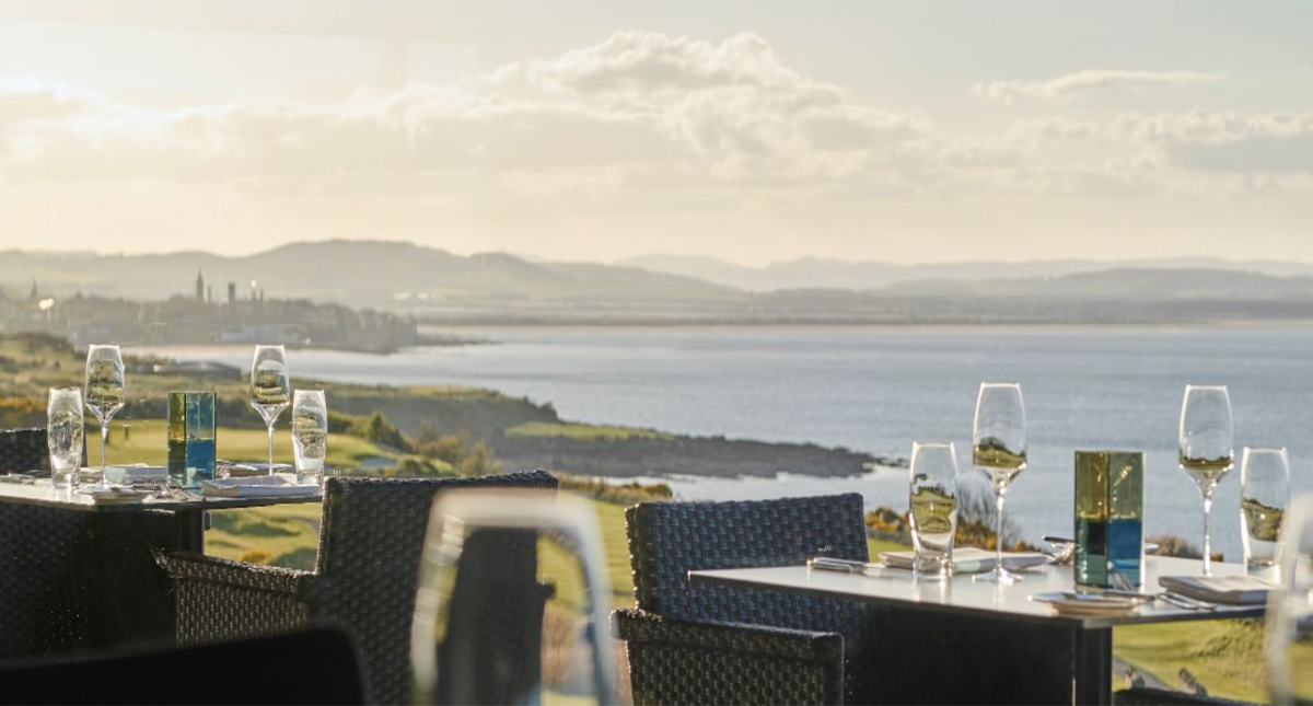 Fairmont St Andrews outdoor dining