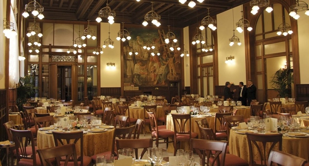 Grand Hotel Piazza Borsa restaurant