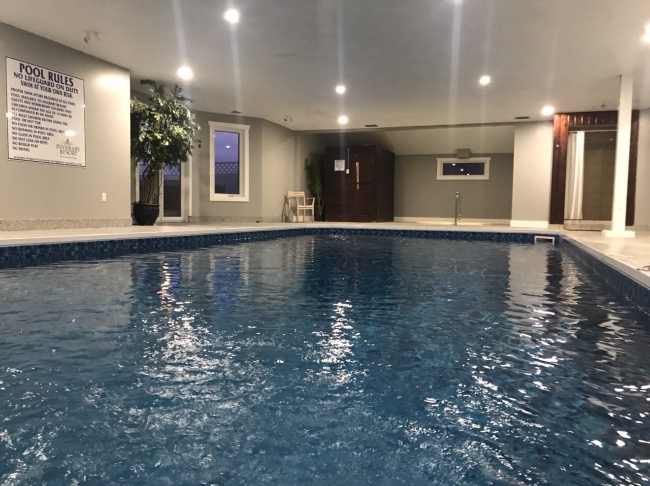 Inverary Resort indoor pool