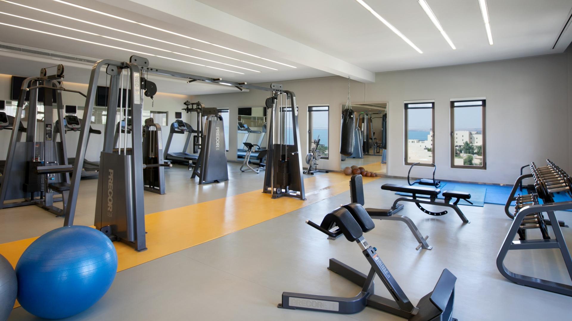 Kempinski Hotel Ishtar Dead Sea fitness room
