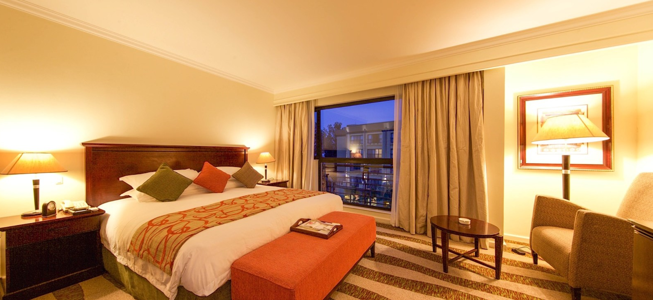 Kigali Serena Hotel standard guest room