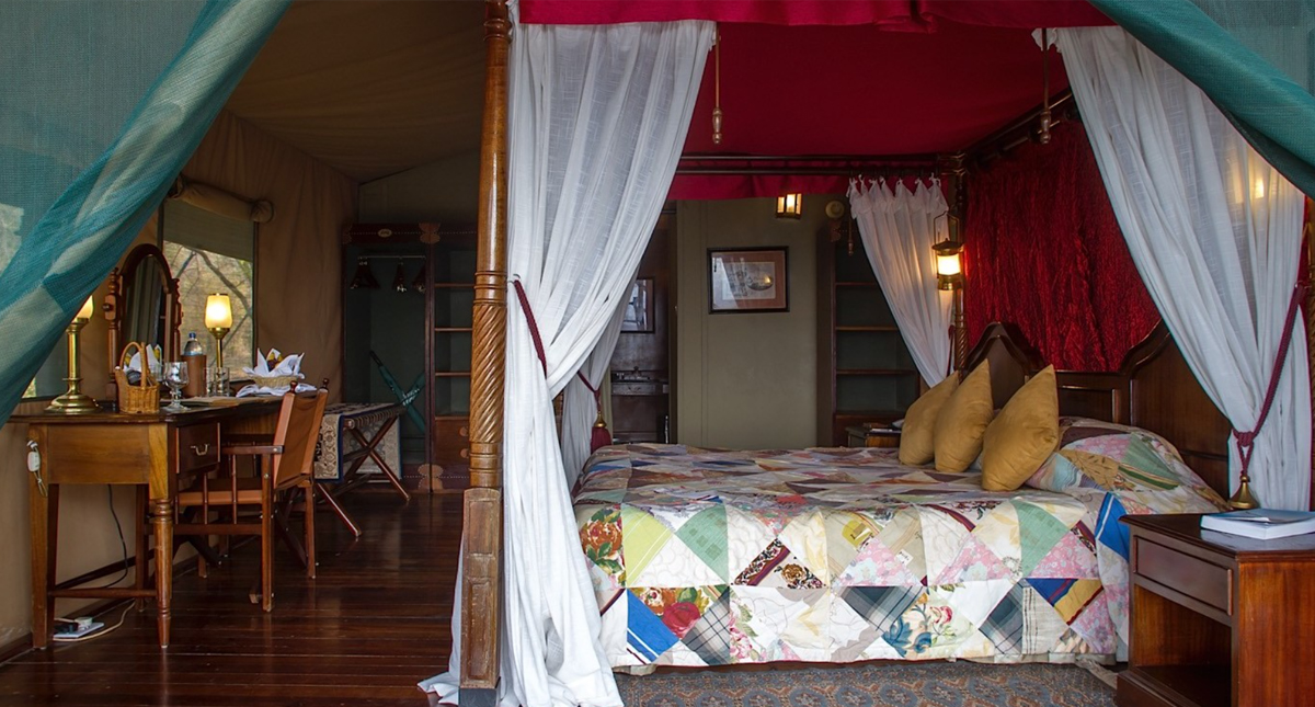 Kirawira Serena Camp guest tent