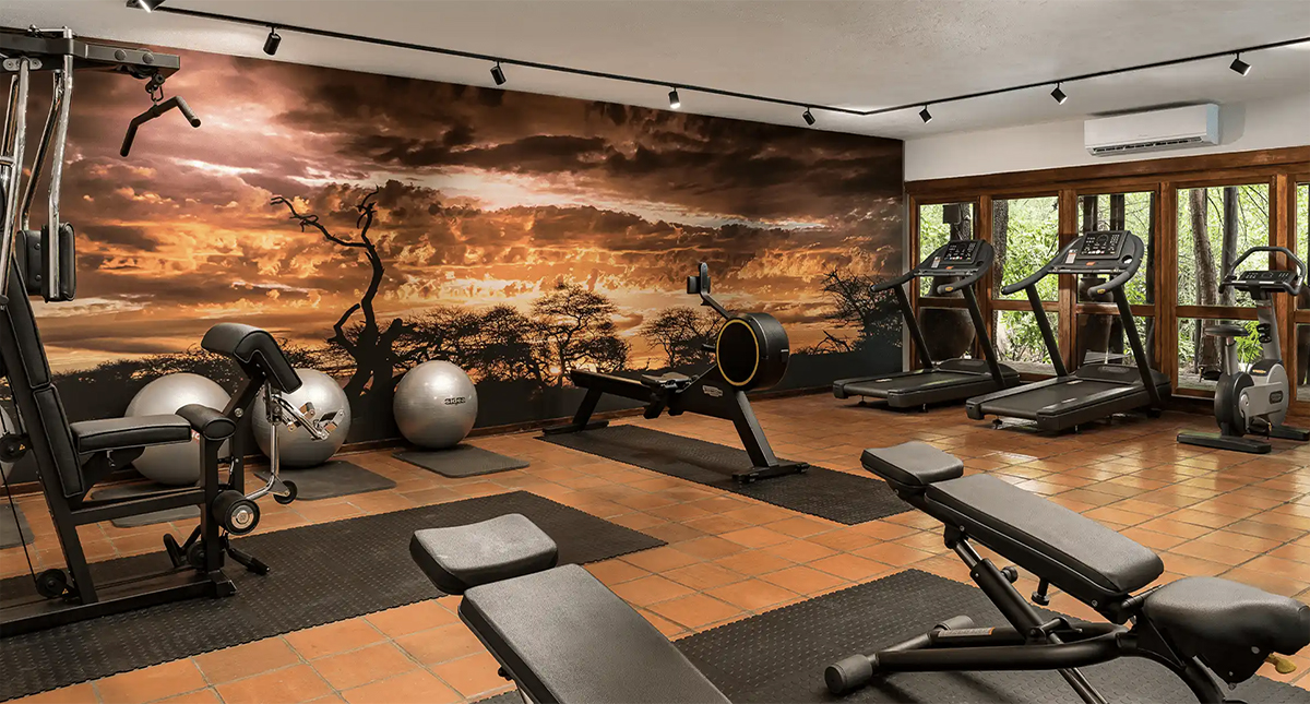 Kruger Gate Hotel fitness room