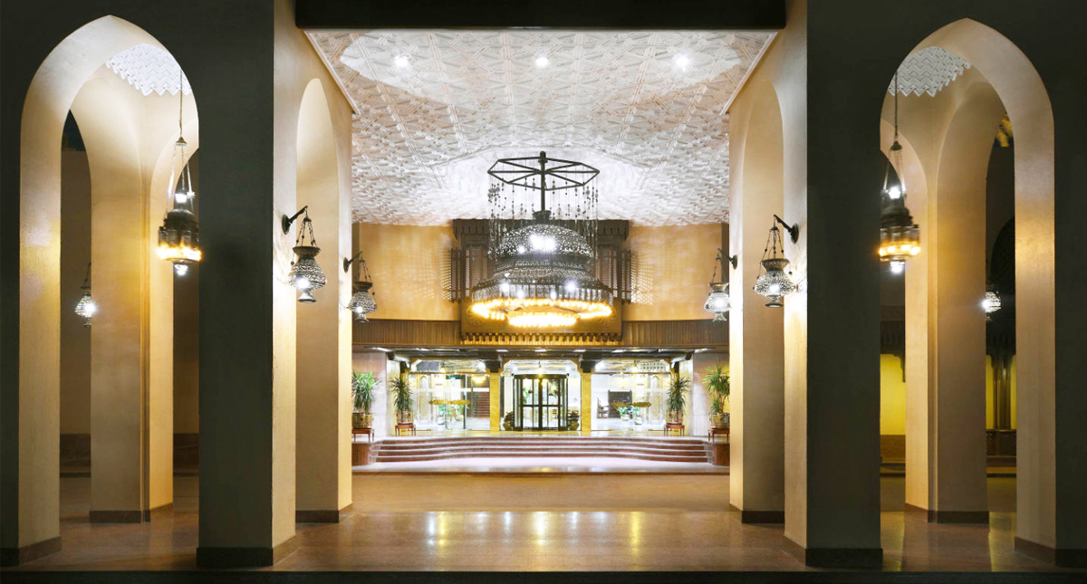 Marriott Mena House exquisite lobby