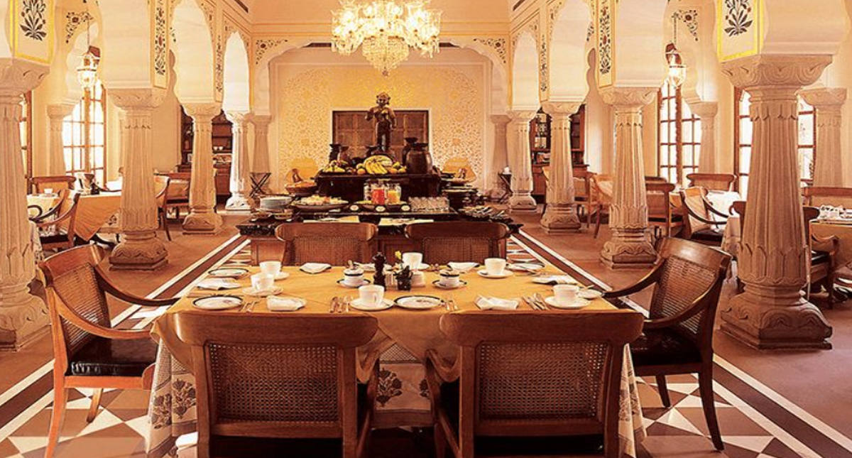 Oberoi Jaipur dining