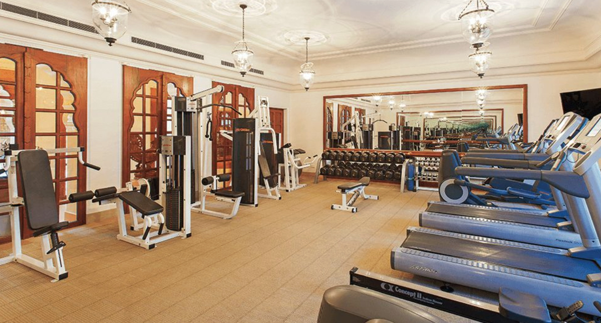 Oberoi Jaipur fitness room