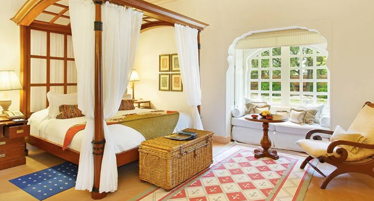 Oberoi Jaipur guest room