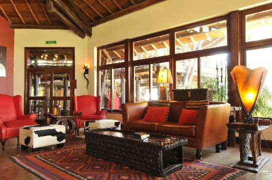 Ol Tukai Lodge lounge and sitting area