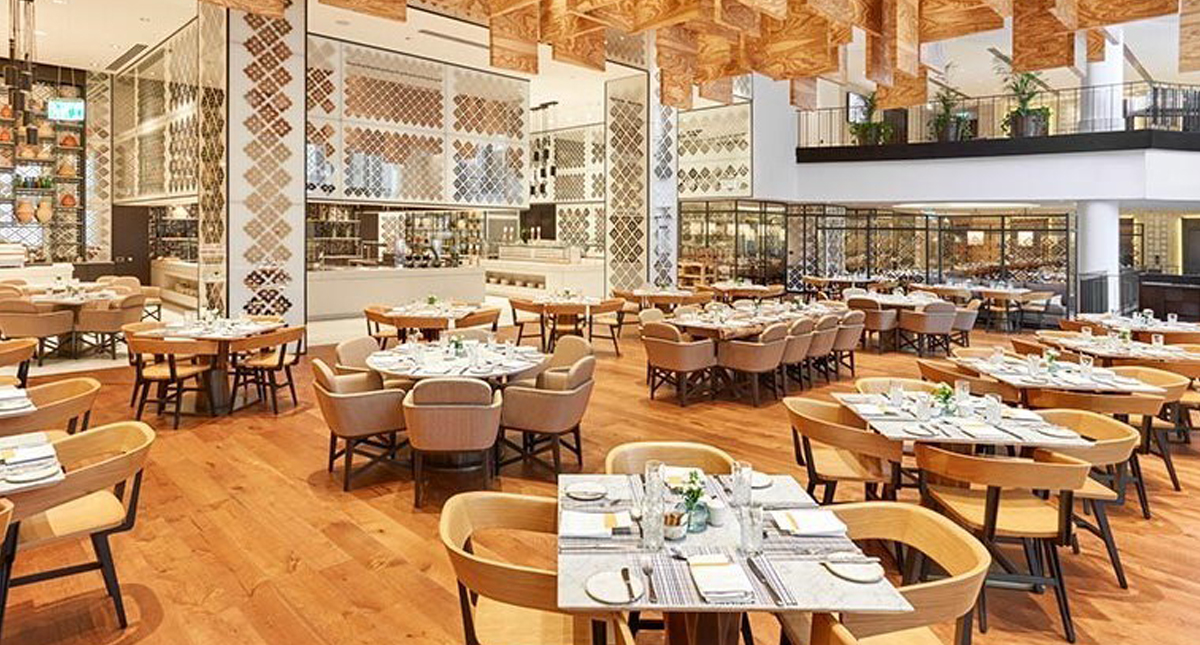 Orient Jerusalem dining area