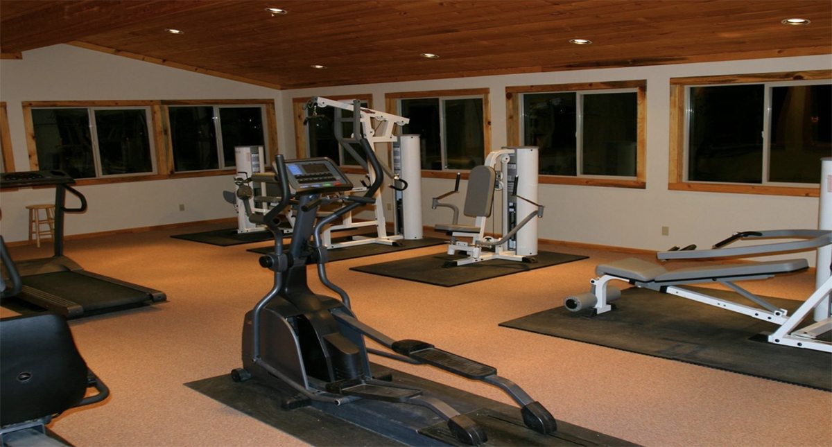 Red Cliffs Lodge fitness room