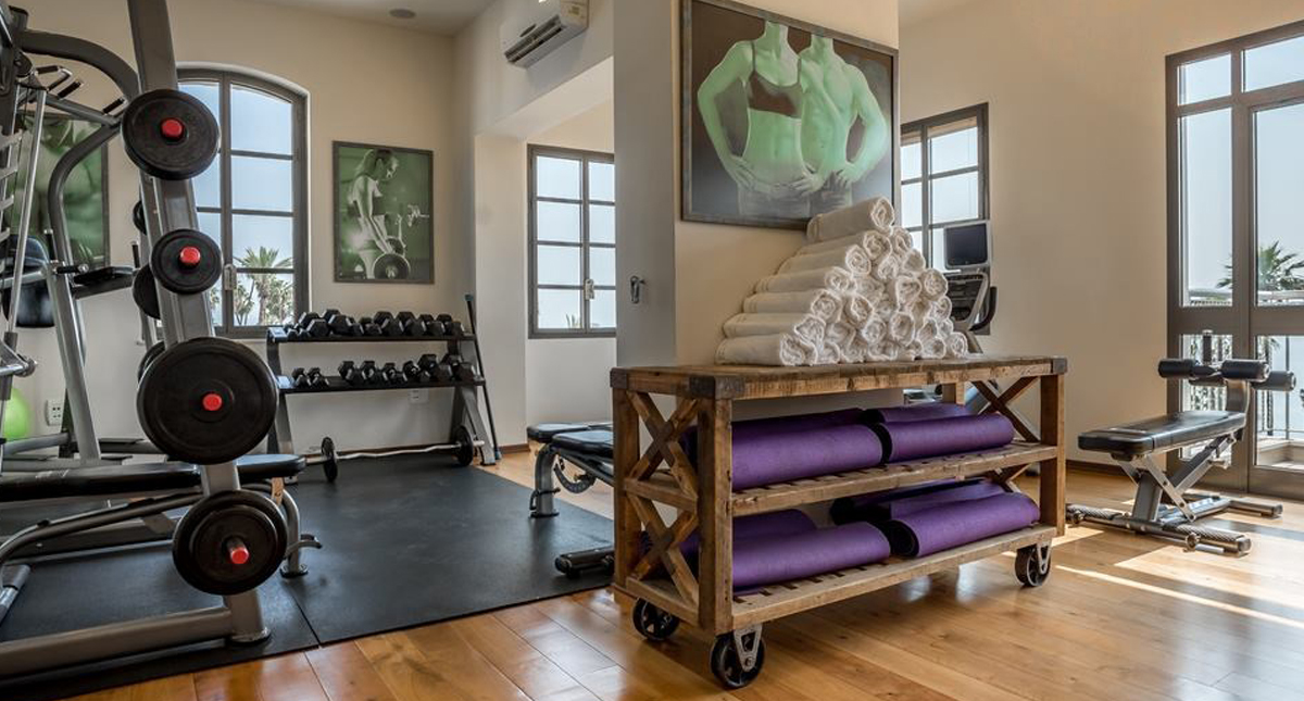 The Scots Hotel fitness room