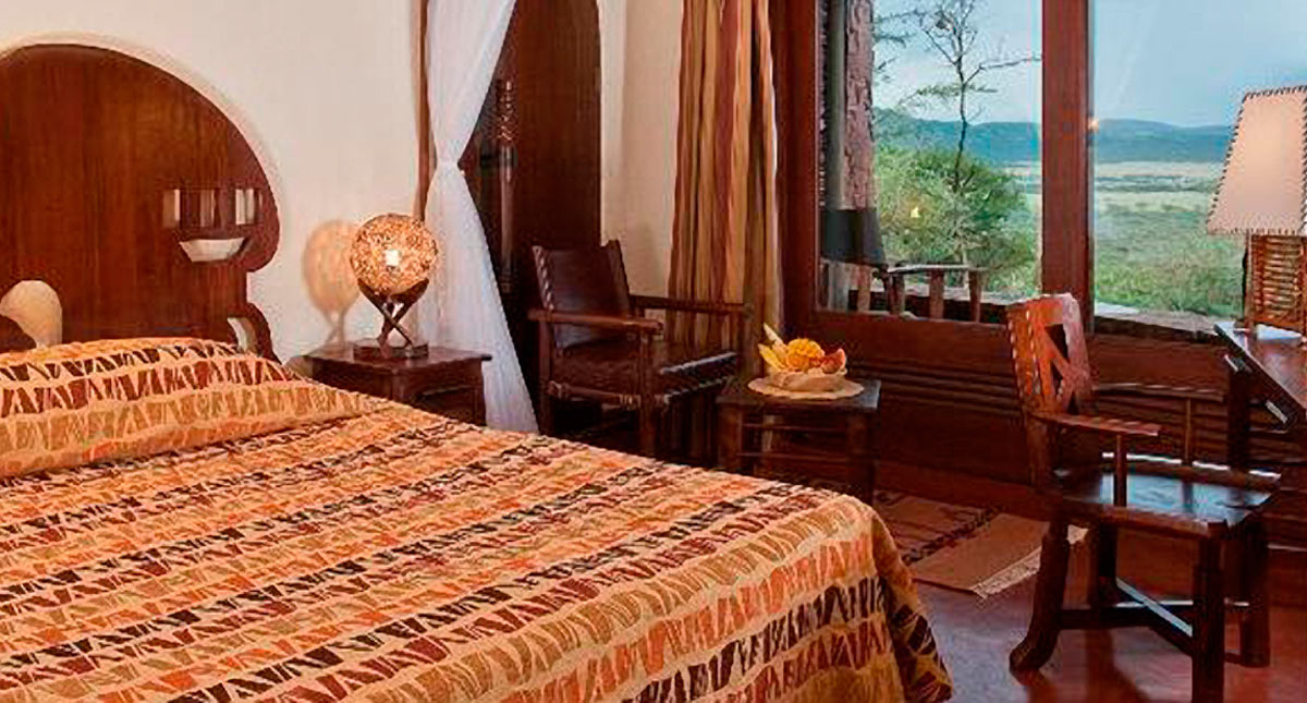 Serengeti Serena Safari Lodge guest room