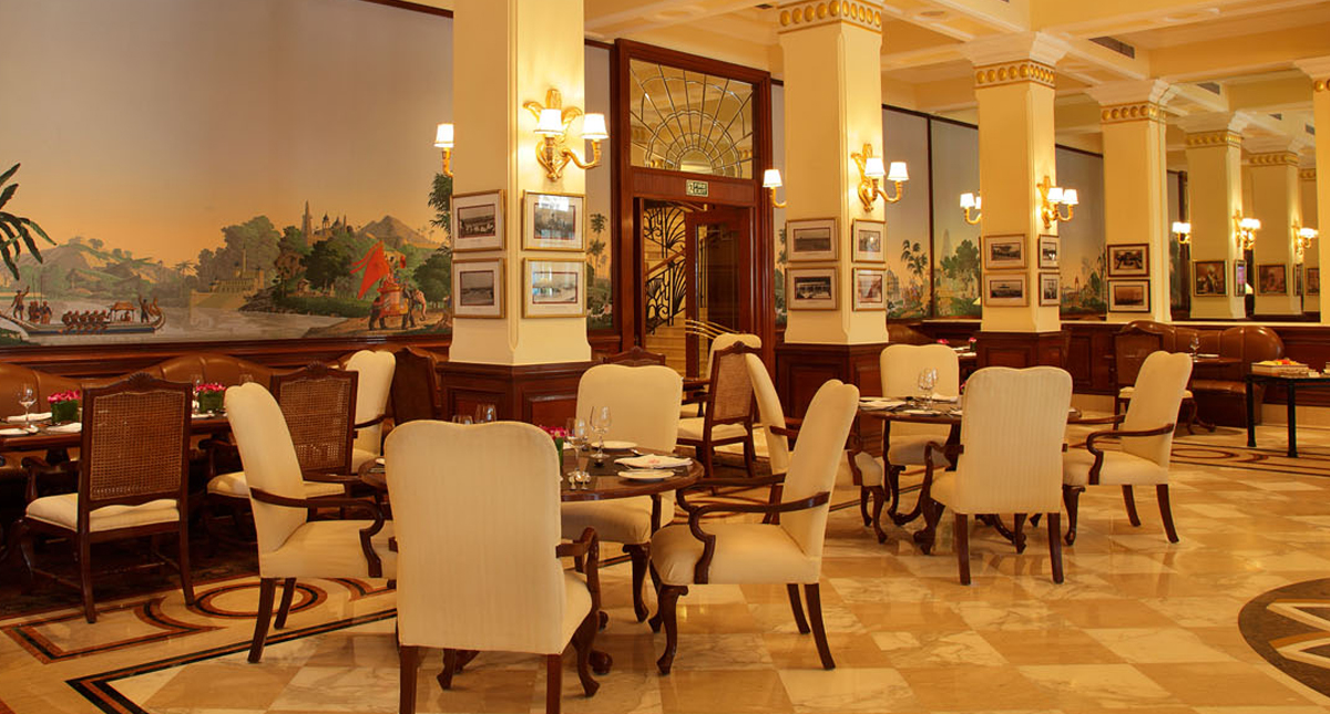 The Imperial interior dining area