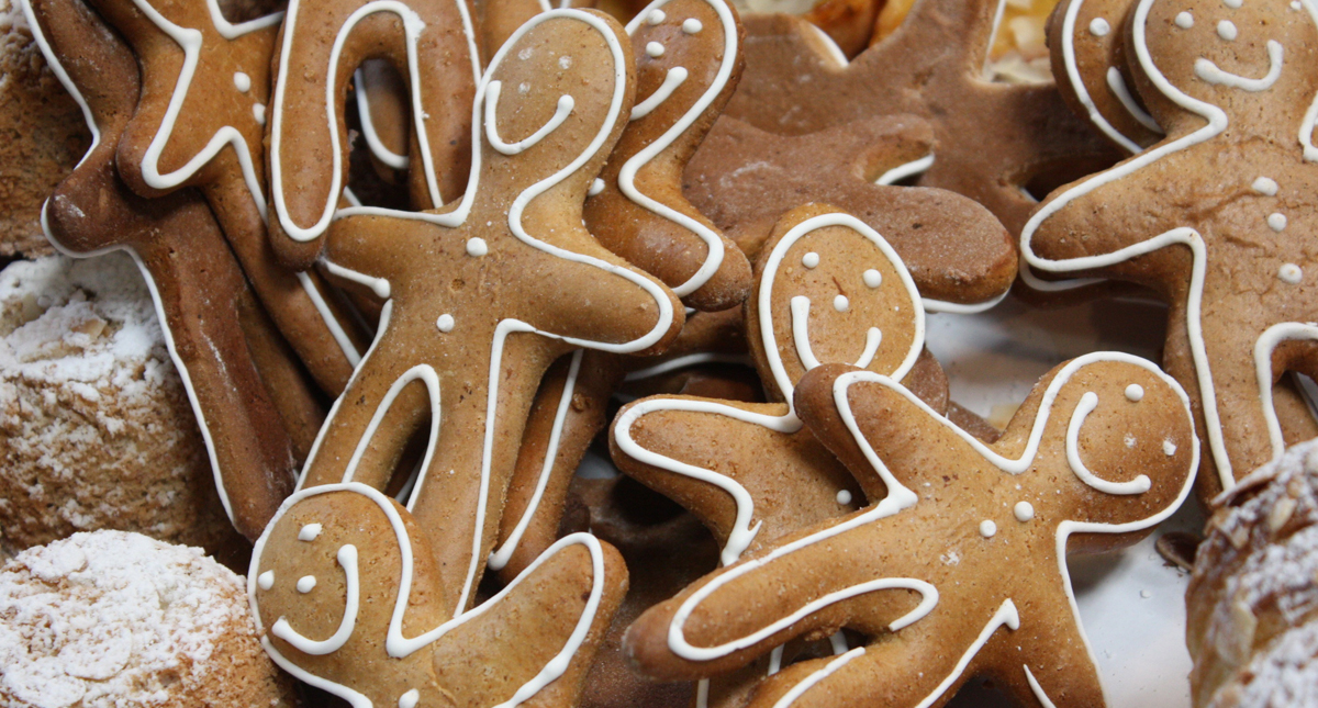 gingerbread cookies at Cape Town market