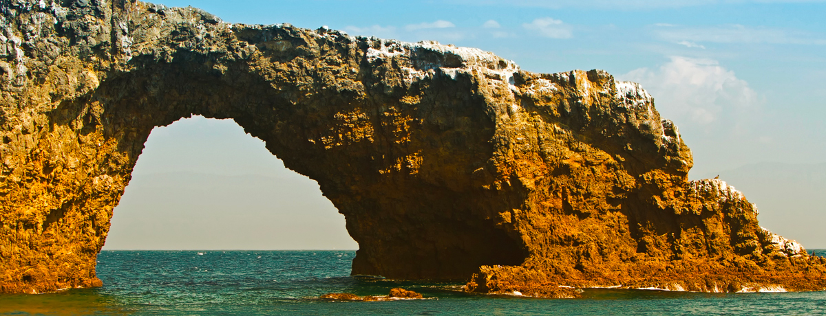 Rock near Anacapa Island at Channel Islands National Park