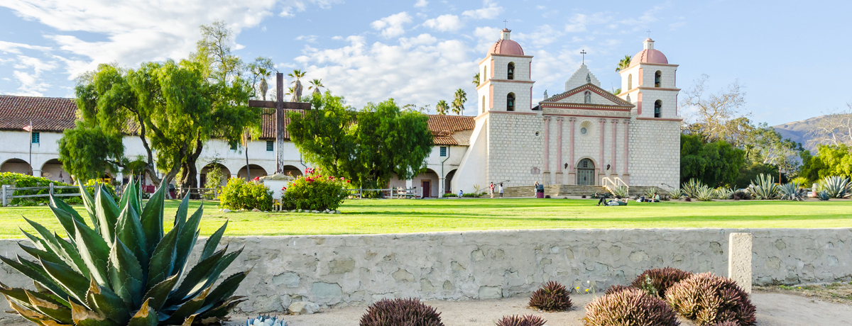 Old Mission in Santa Barbara