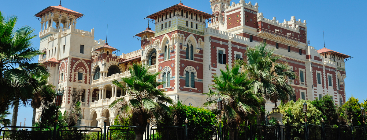 Exterior view of Alexandria Palace