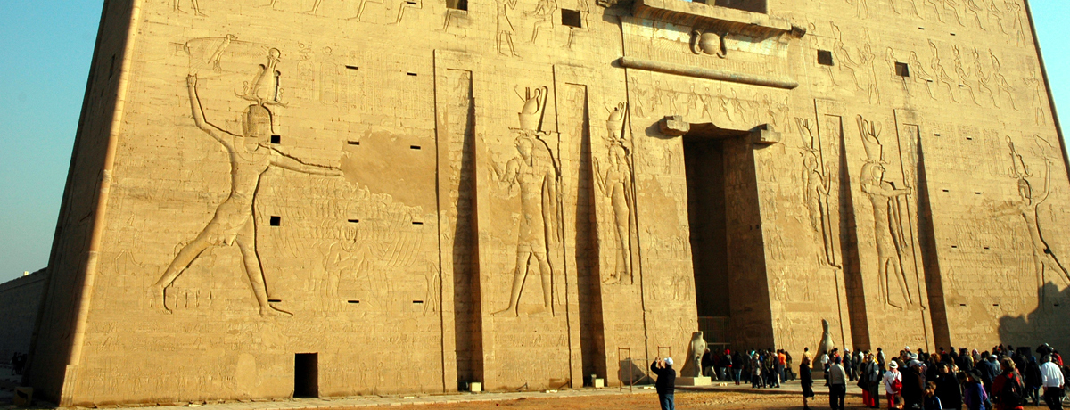 Horus Temple in Edfu, Egypt