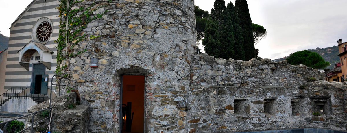 Sixteenth-century castle and Capuchin church of Santa Margherita Ligure