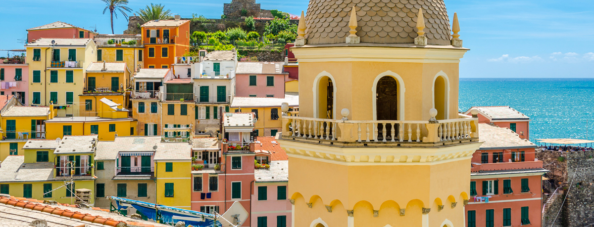 View of Vernazza in Cinque Terre