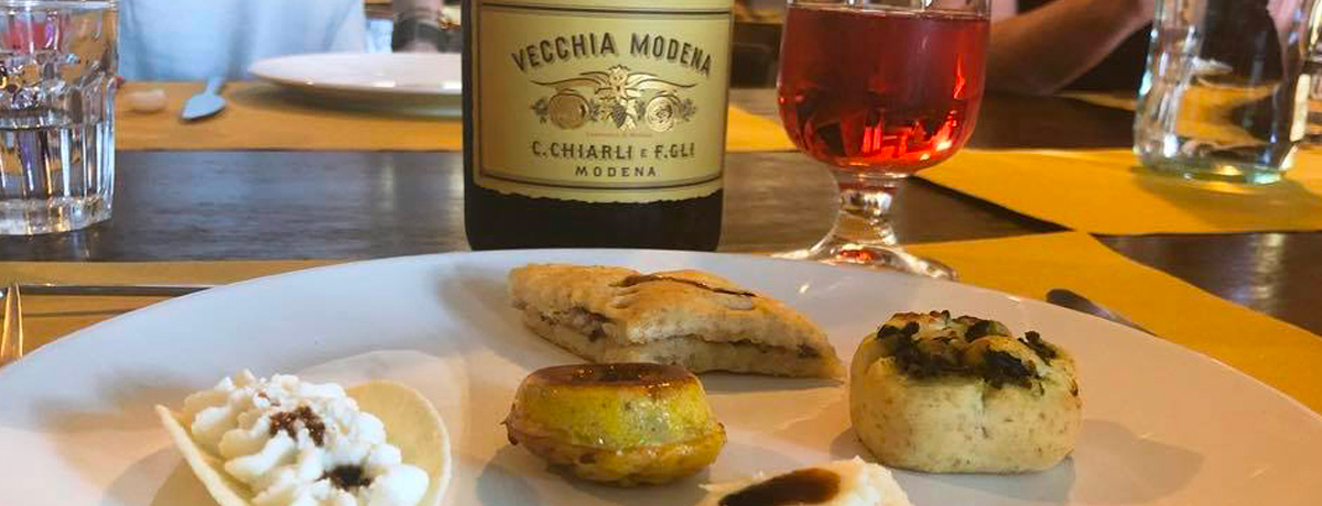 Lunch tasting and balsamic vinegar pairing at Caselli in Modena