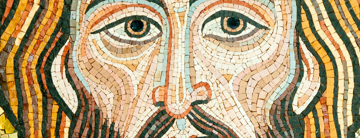 Sicilian mosaic of Jesus Christ