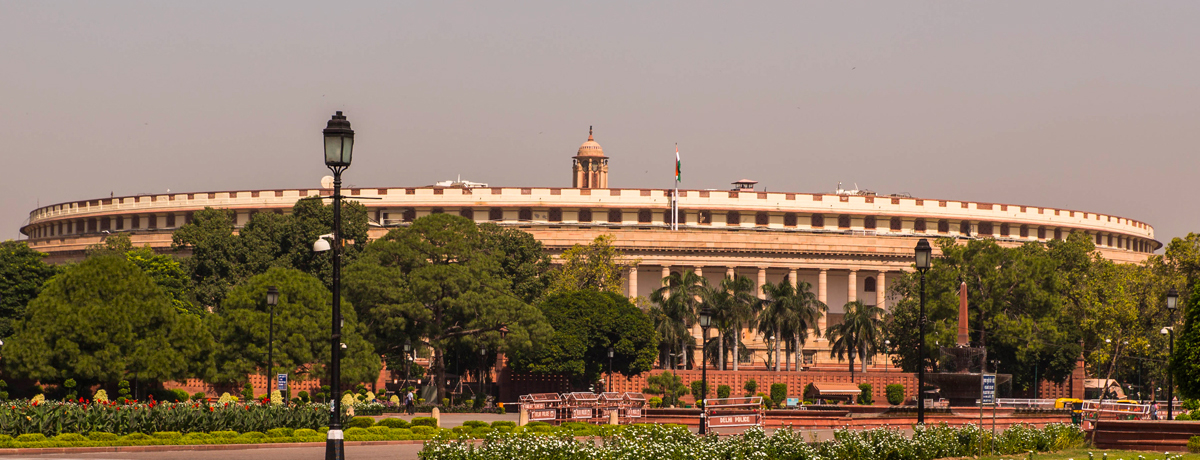 India Parliament building