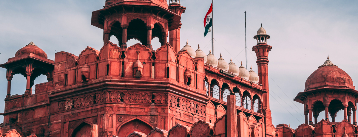 Red Fort UNESCO World Heritage Site in Delhi