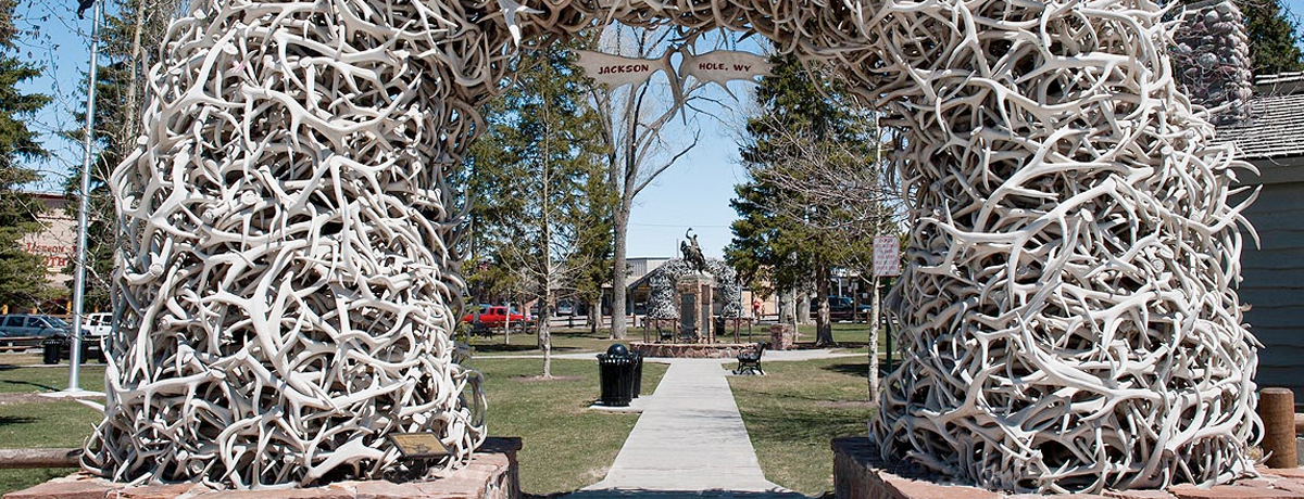 Archway in Jackson Hole