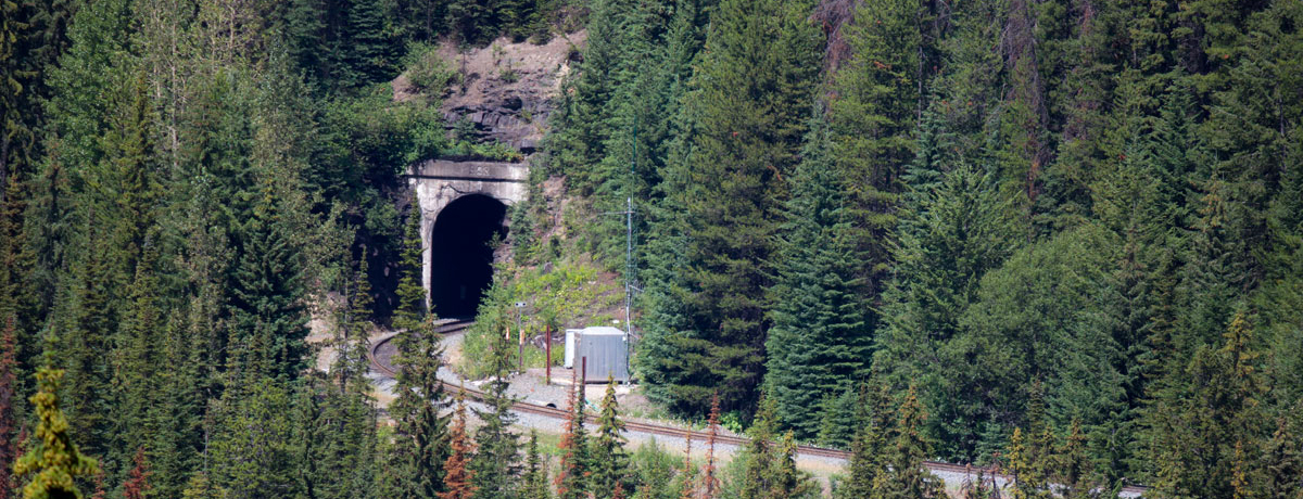 Spiral Tunnel at Yoho National Park