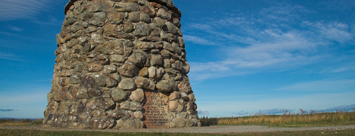 Memorial Cairn commemorating the Battle of Culloden 