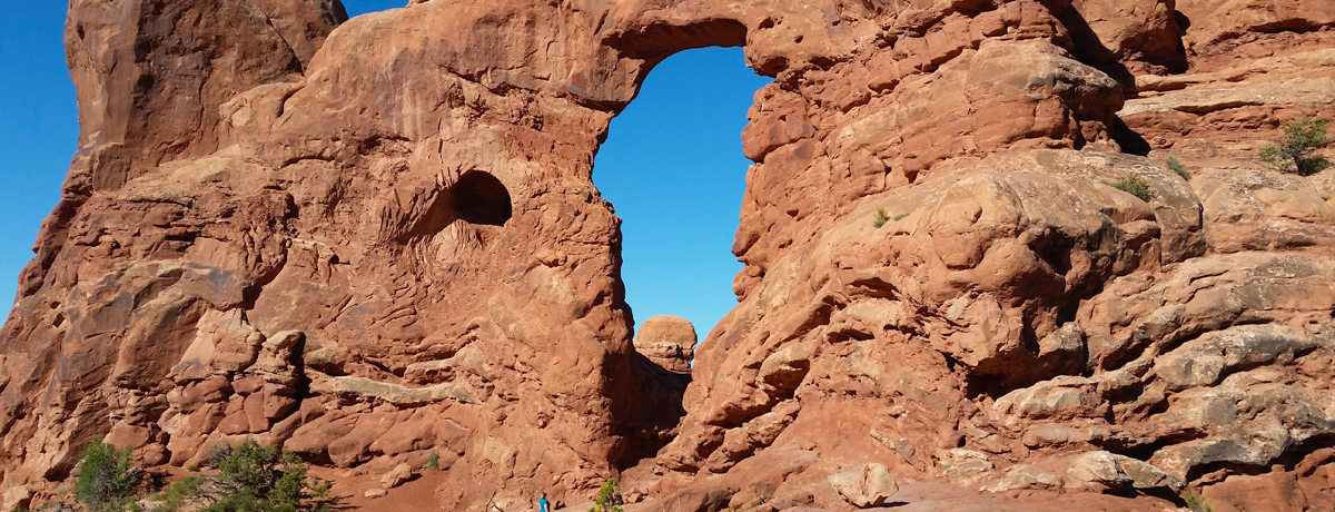 Large stone arch formation