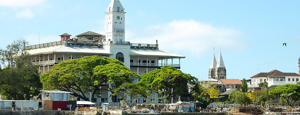 Zanzibar harbor from the water