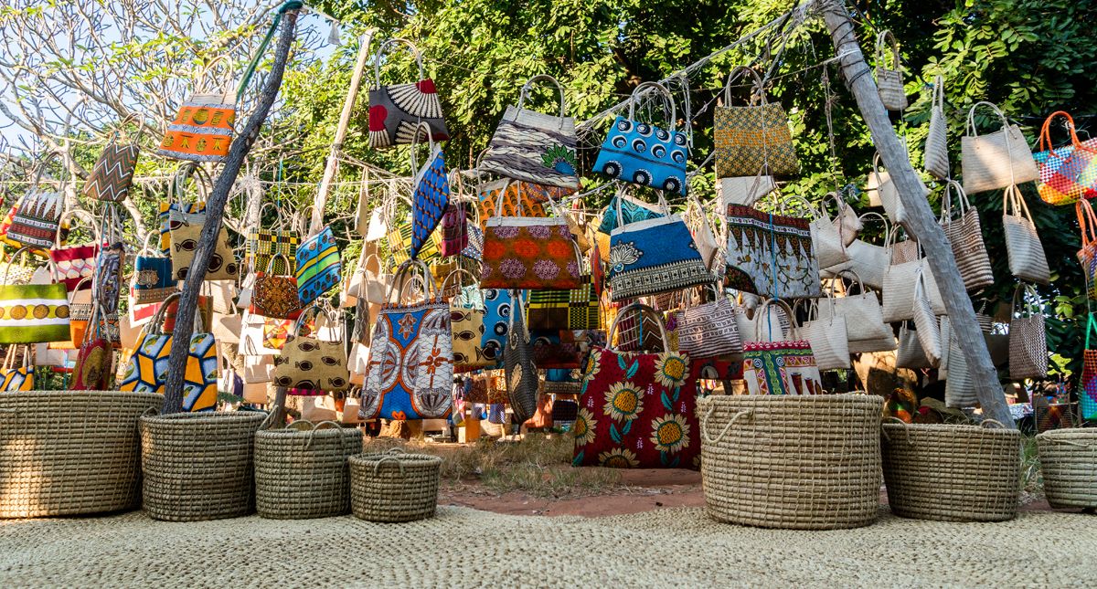 colorful market