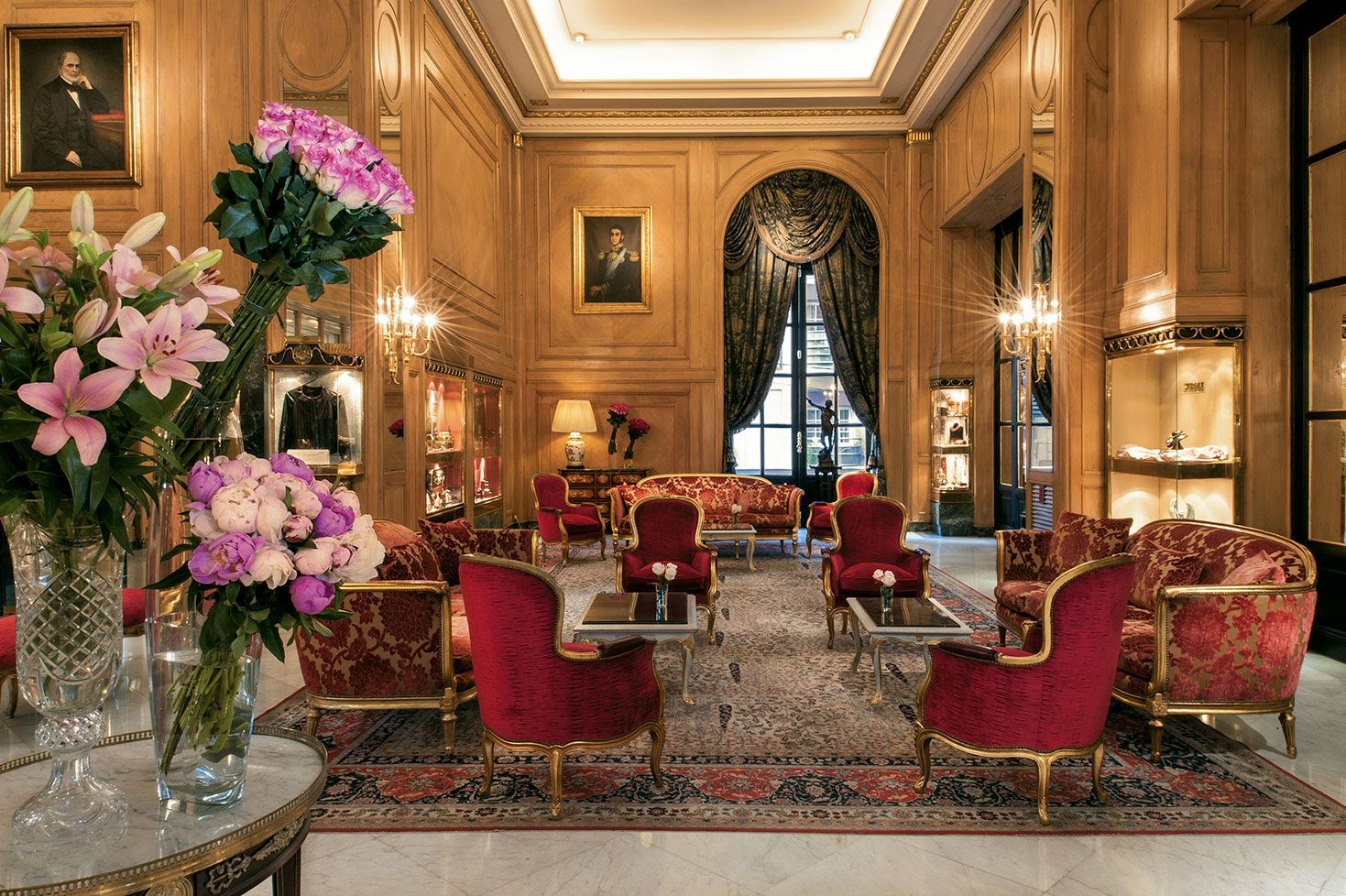 Alvear Palace Hotel lobby