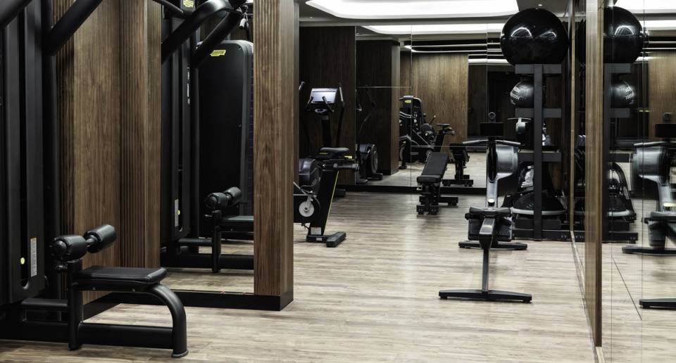 Athens Capital Hotel fitness room