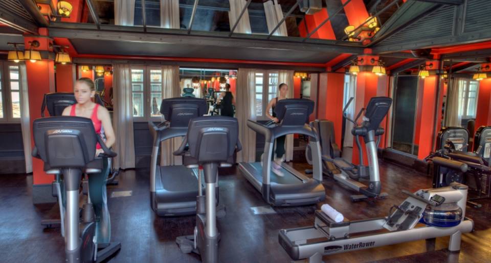 Bordeaux InterContinental fitness room