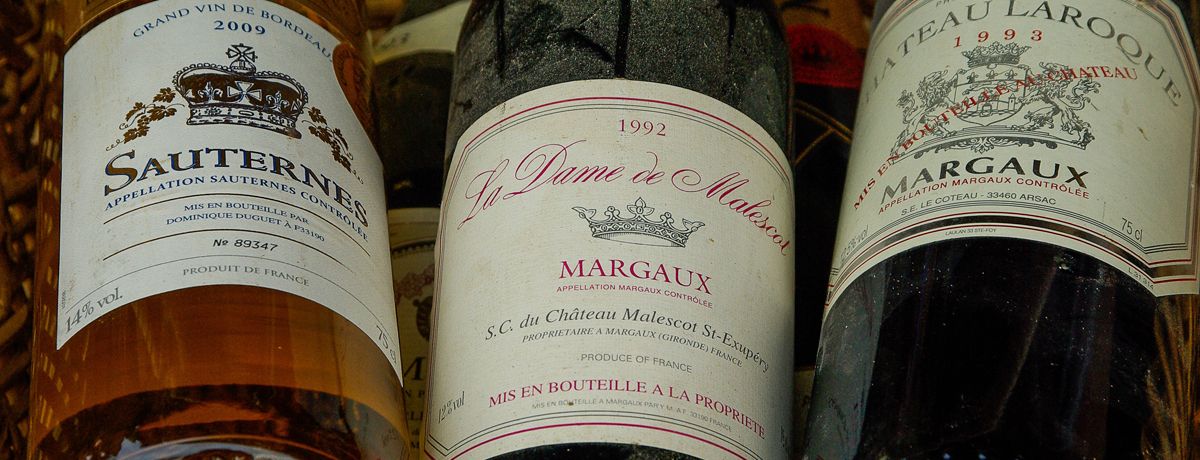 Bordeaux vintages