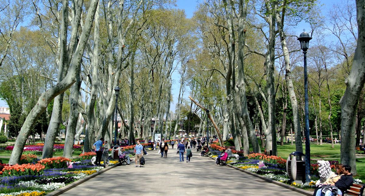 Istanbul Topkapi Garden