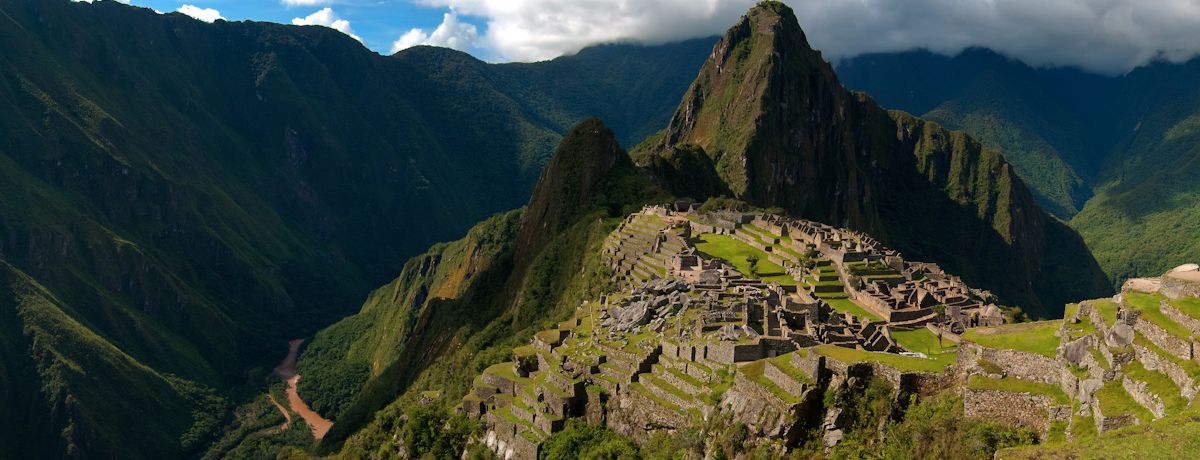 Machu Picchu in the morning light