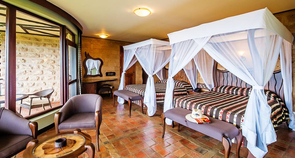 Lake Nakuru Sopa Lodge standard guest lodge