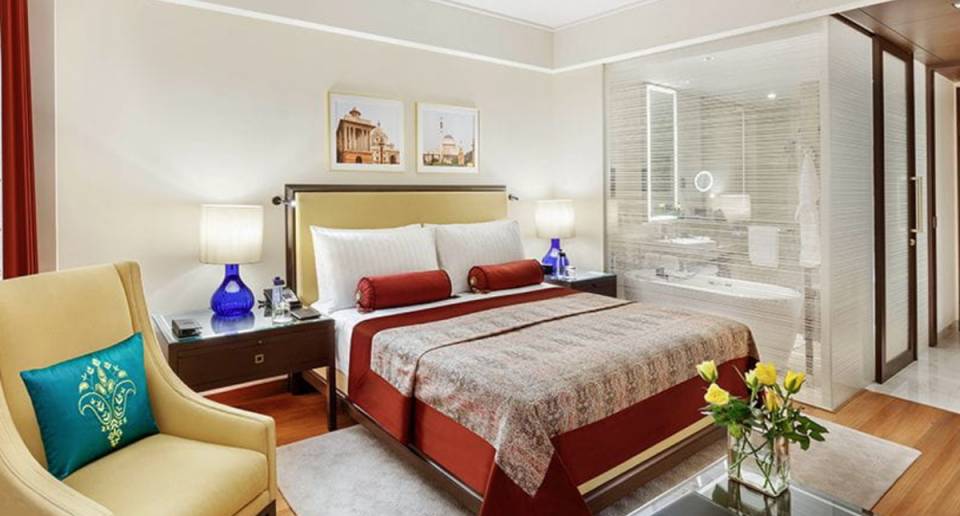 Oberoi New Delhi guest room