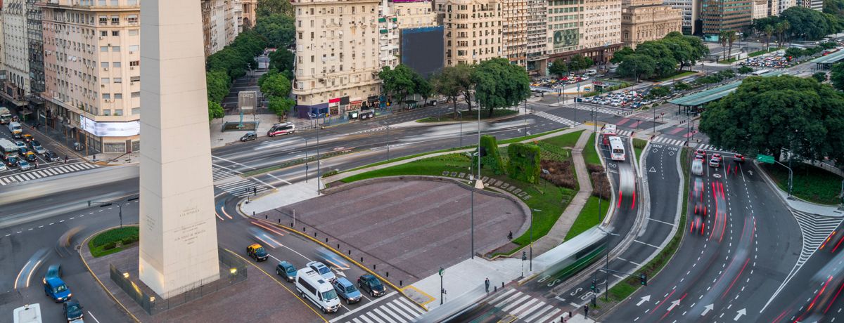 The Obelisk of Buenos Aires