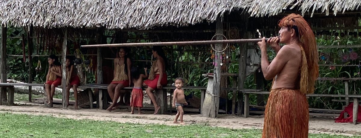 locals demonstrating hunting tactics