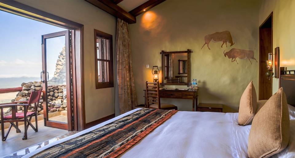 Ngorongoro Serena Safari Lodge guest room